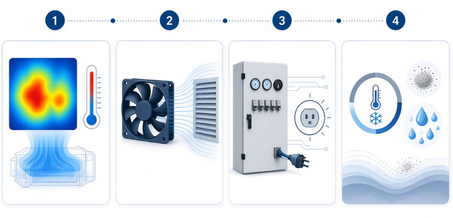 Industrial Cooling Fan Selection Process