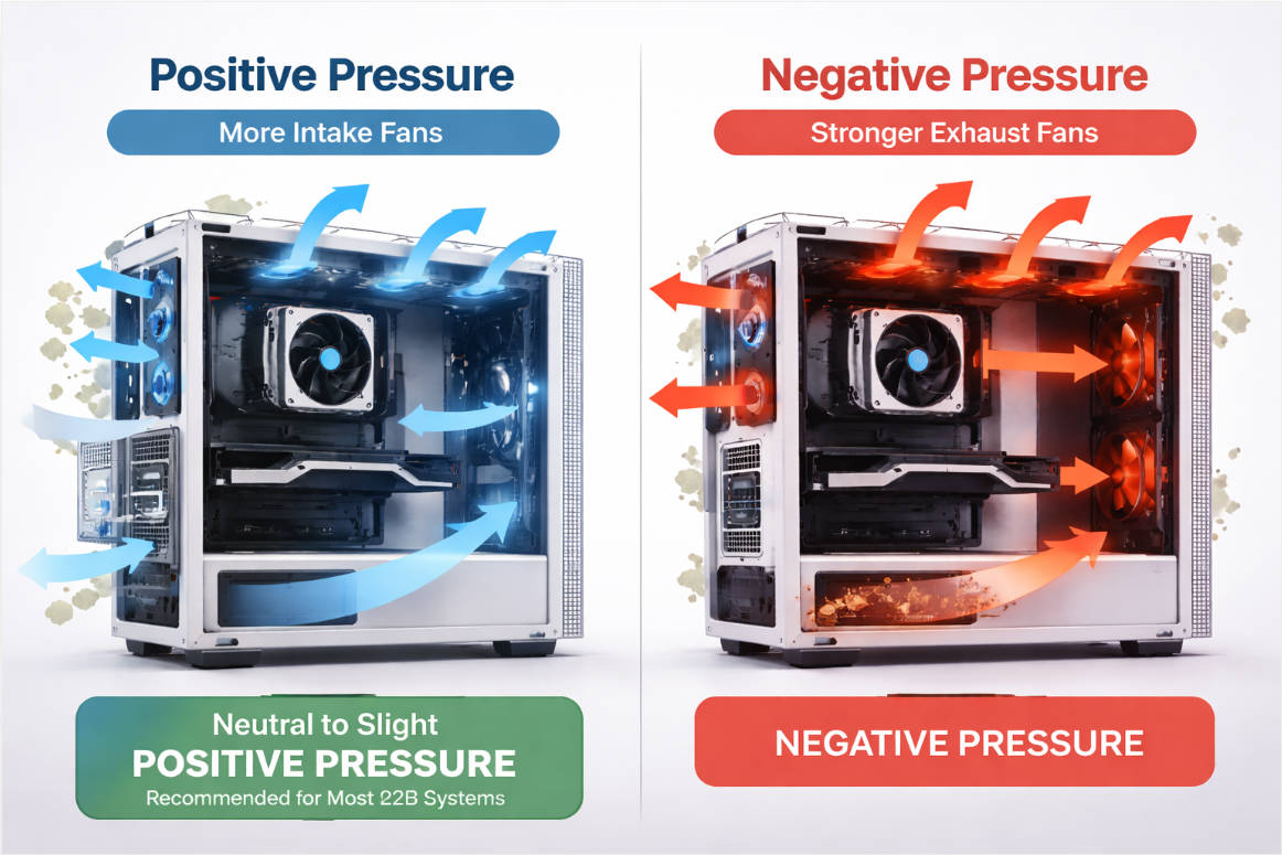 Positive And Negative Pressure Airflow