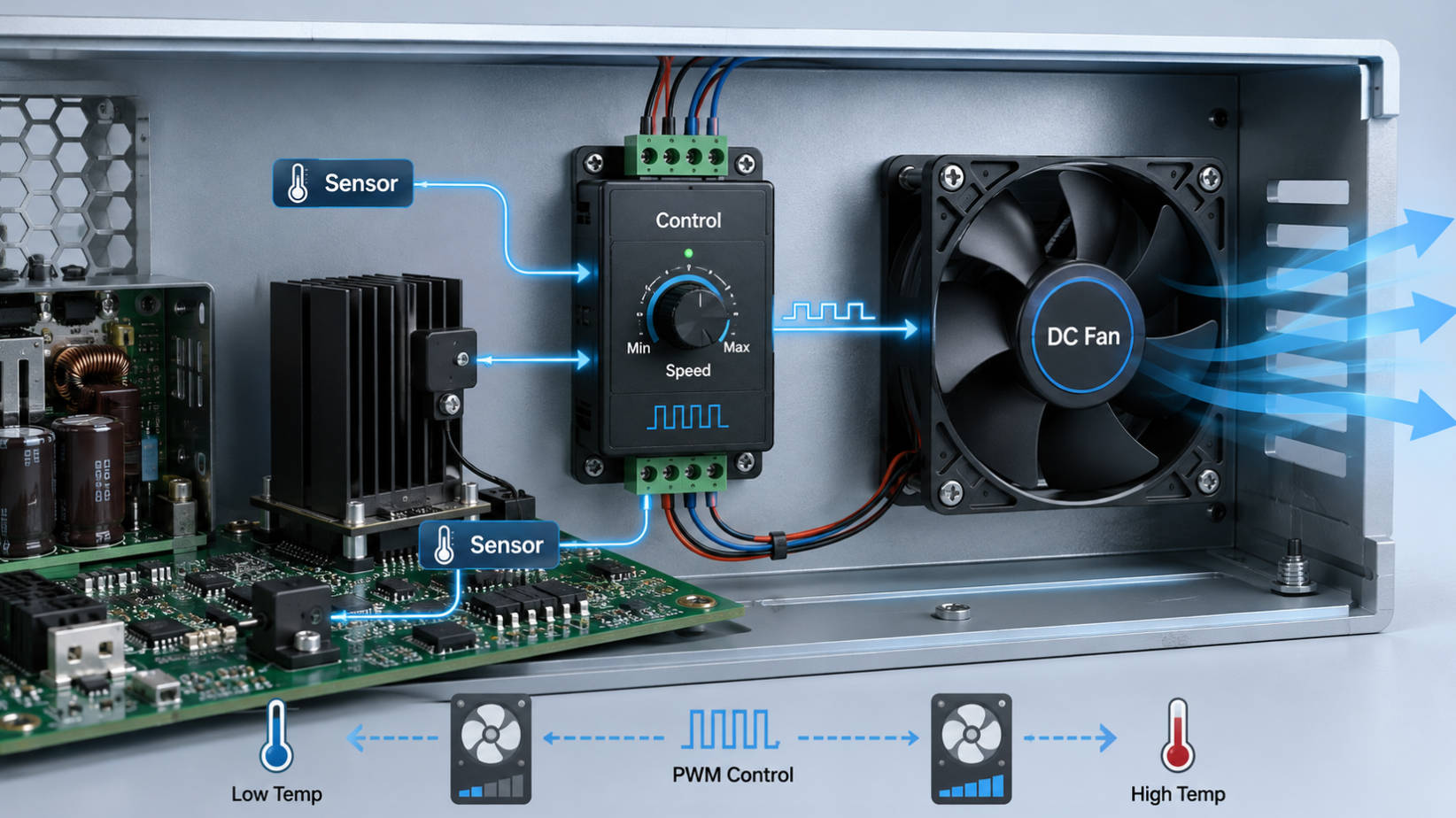 Smart Cooling Fan Control