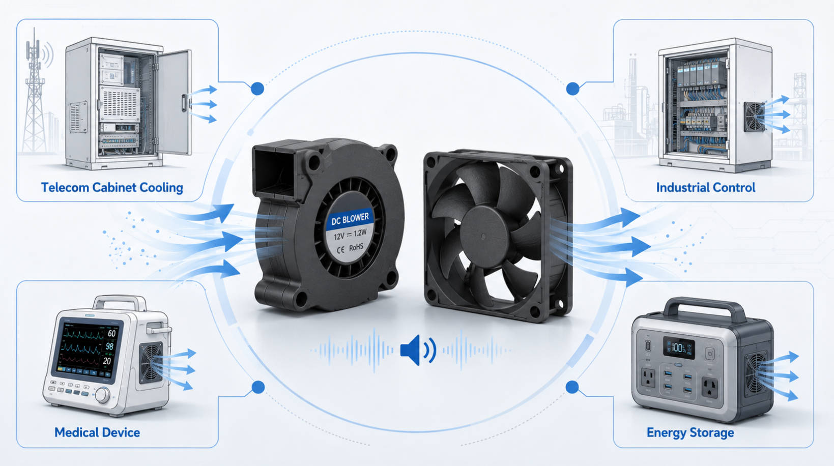 Small Blowers in Modern Cooling Design: Applications, Selection Tips, and Expert Insights
