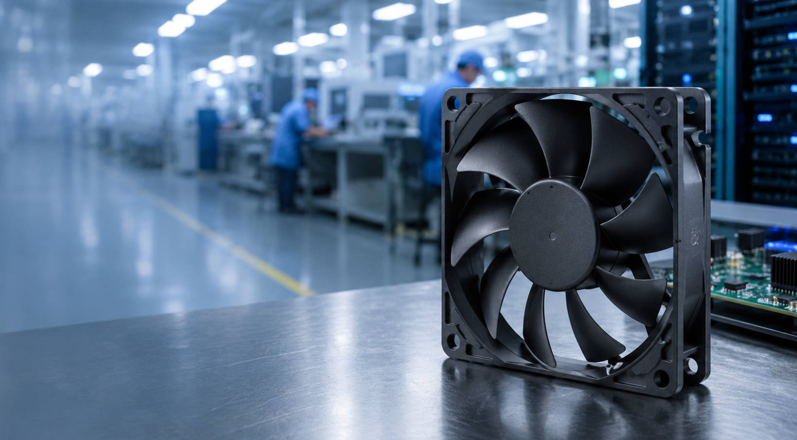 DC Computer Fan Manufacturing China