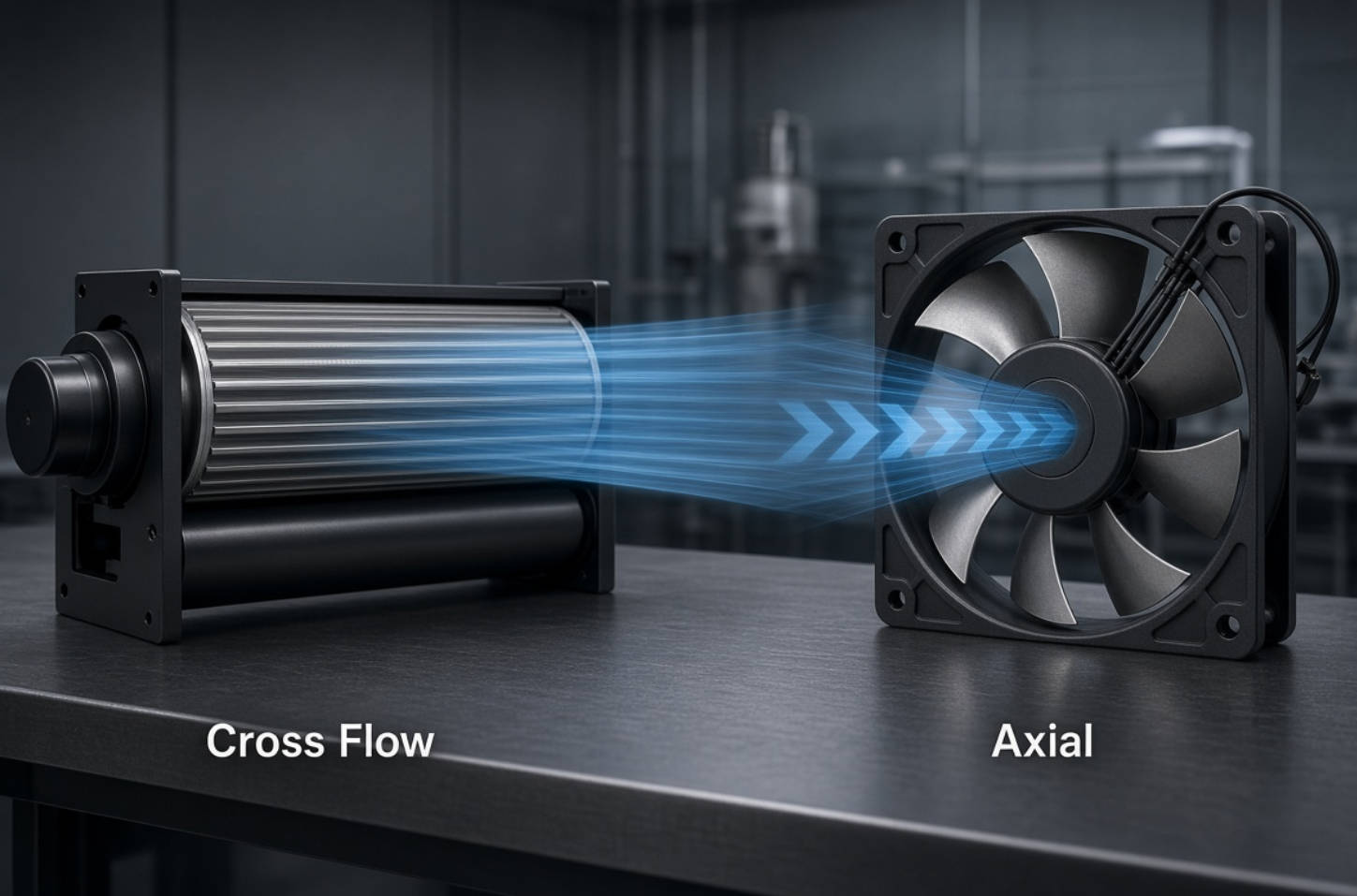 Cross Flow Fans vs. Axial Fans: How to Select the Right Cooling Fan for Your System
