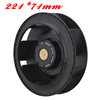221&times;71 mm Centrifugal Fan