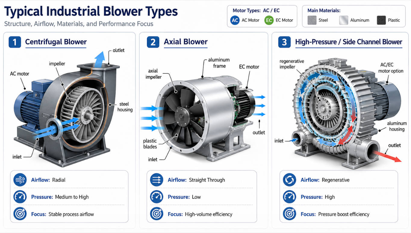 Top 10 Industrial Blower Manufacturers in China