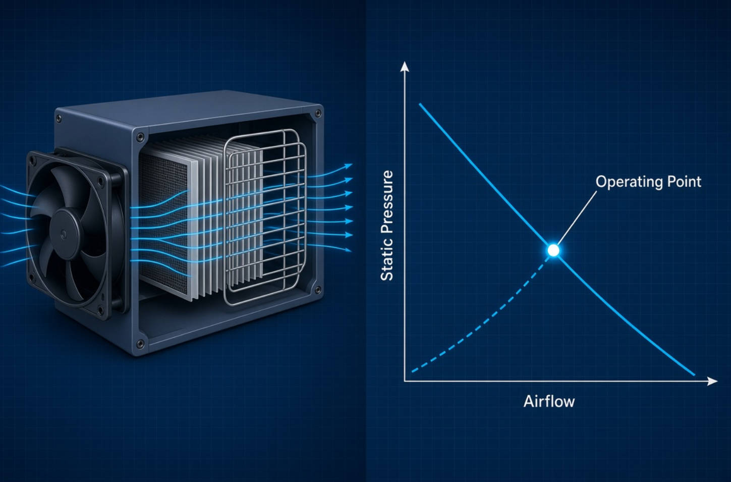 Fan Curve And Operating Point
