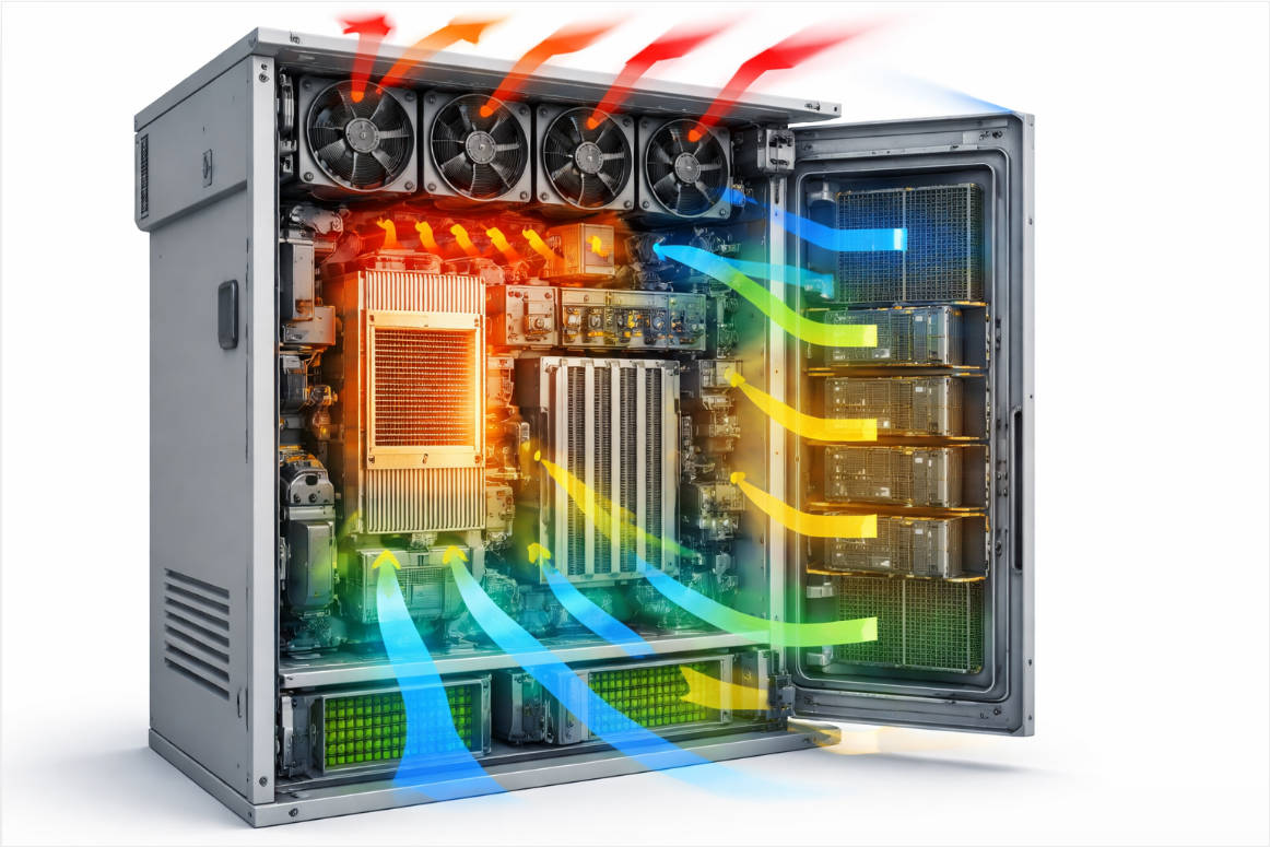 Telecom Cabinet Cooling Design