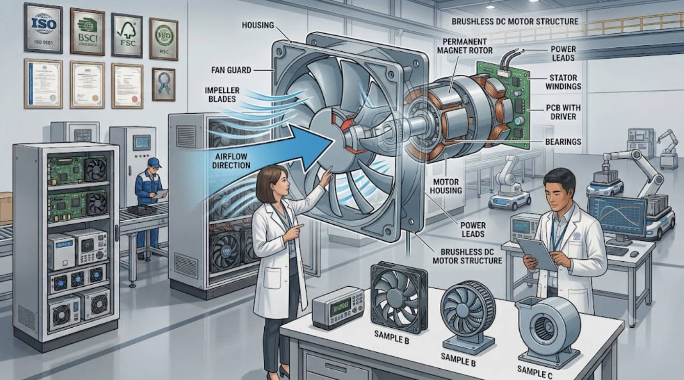 What Is a DC Fan? A Complete Guide to Direct Current Cooling Fans