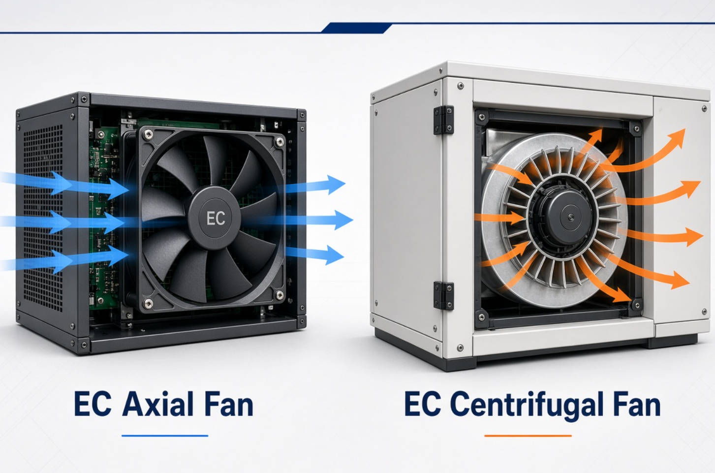 EC Fan And Centrifugal Fan Comparison