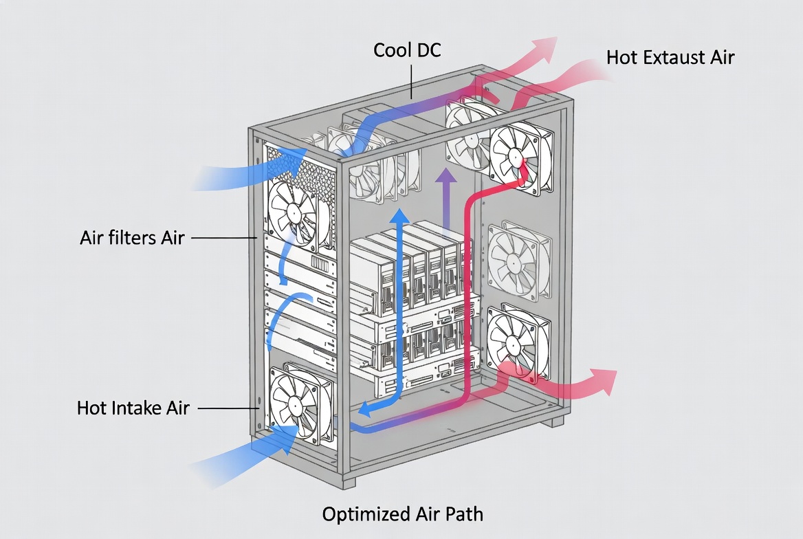 Data Center Airflow Diagram