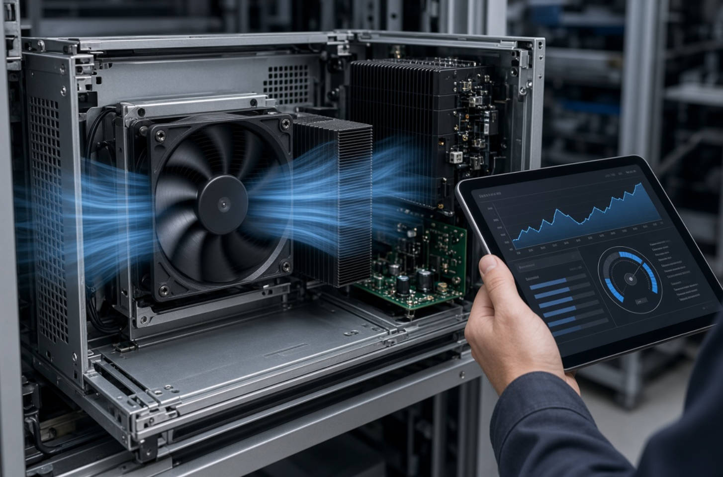 DC Fan System Performance Testing