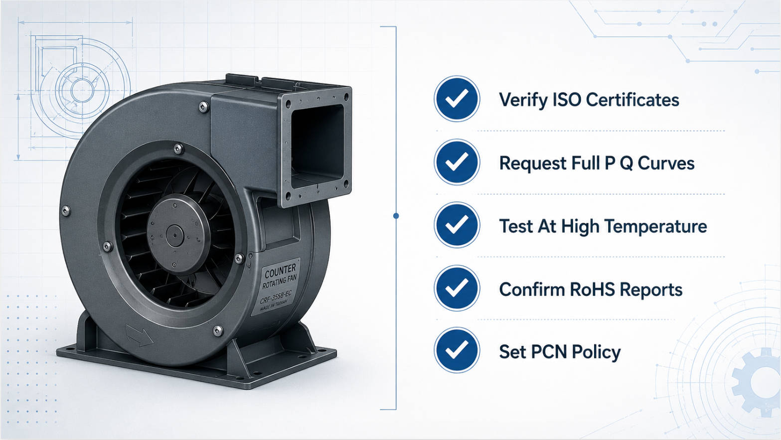 Top 10 Counter Rotating Fan Manufacturers in China