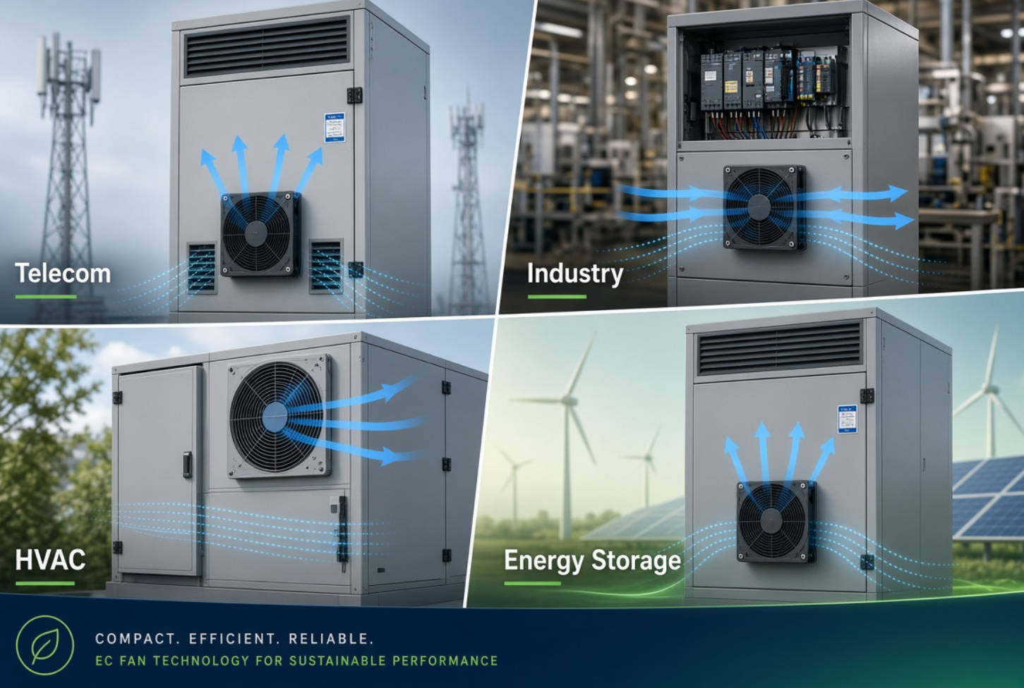 Do EC Fans Save More Than Energy? A Practical Guide to EC Fan Efficiency, Reliability, and Total Cost