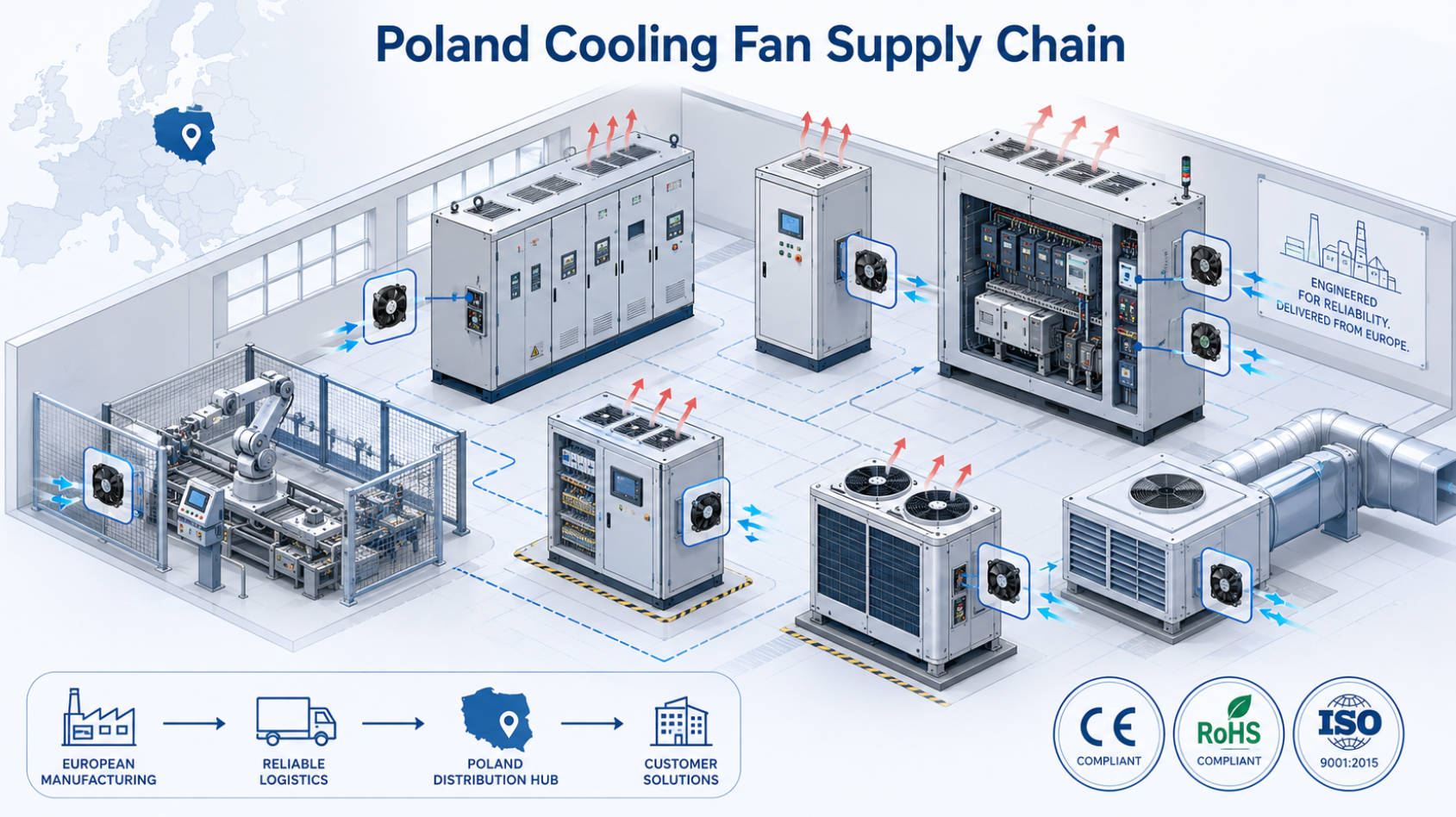 Top Cooling Fan Manufacturers and Suppliers in Poland