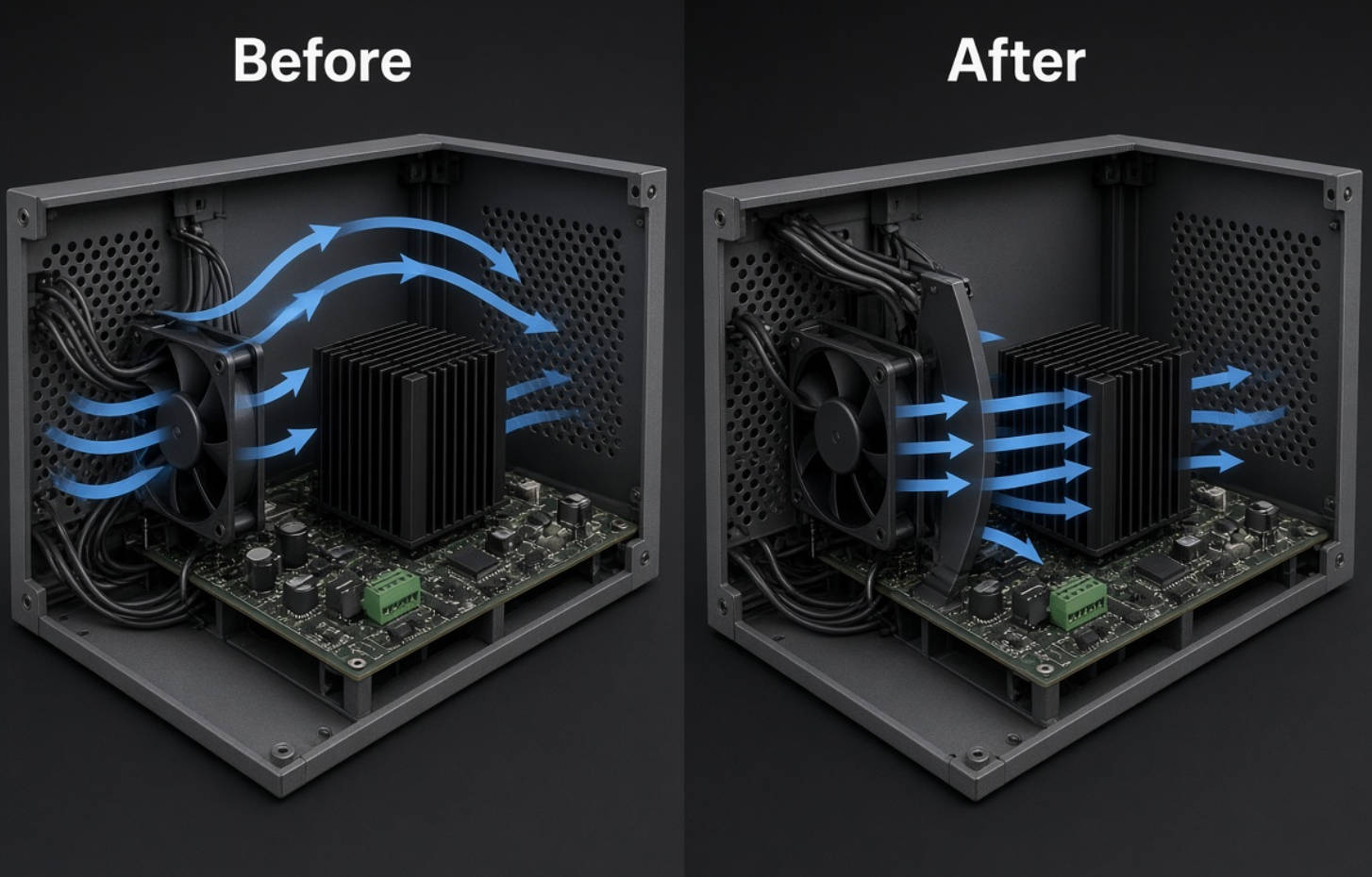 Fan Airflow Resistance: How to Select the Right DC or AC Cooling Fan