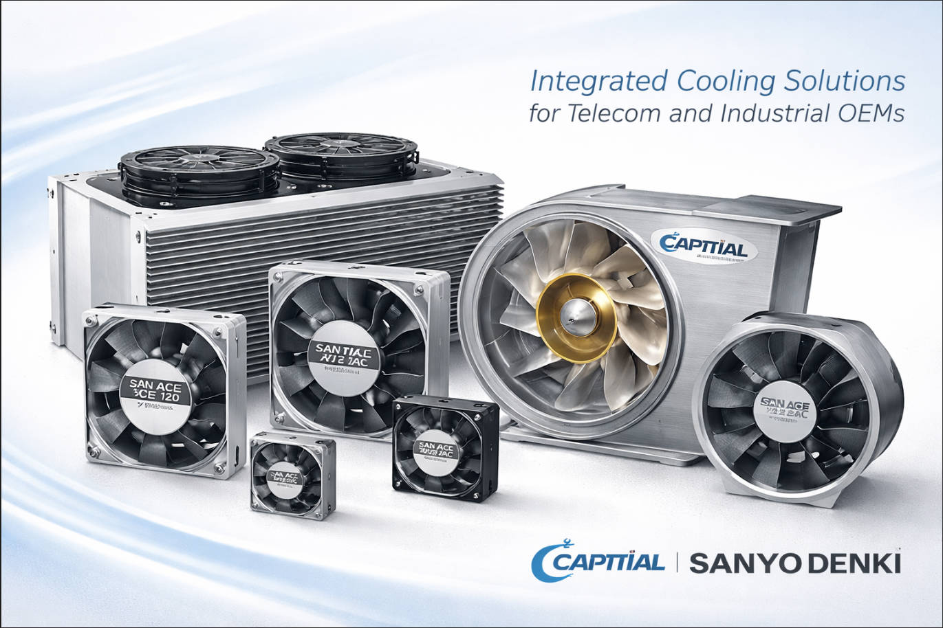Integrated Cooling Solution With Capital And Sanyo Denki